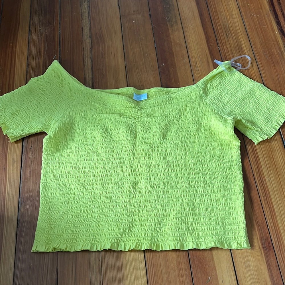 Like green crop top